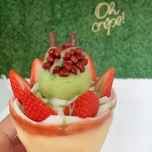 Gluten-free food from Oh Crepe
